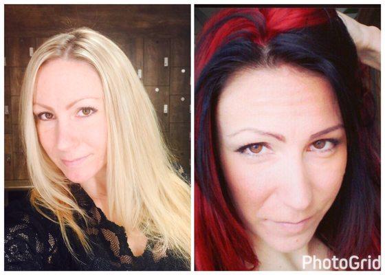Red & Black to Blonde!!
