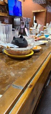 this is what i sat next to for 30 minutes as i ate