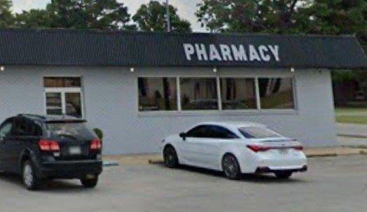 view of pharmacy building