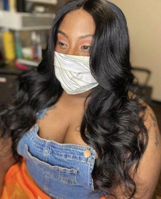 Lace wig Install