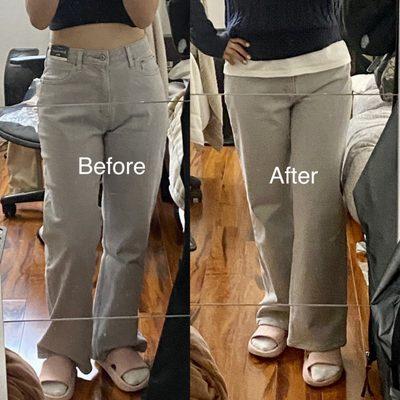 Jeans 1 after alternating