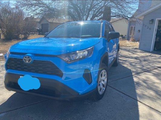 Here's a example of a wash with a one step paint correction