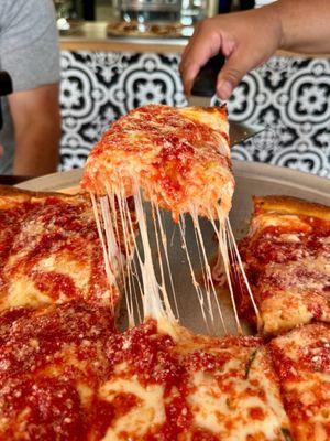 Sicilian Pizza. Dinner 7/18/2024