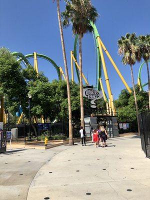 Riddler's revenge entrance