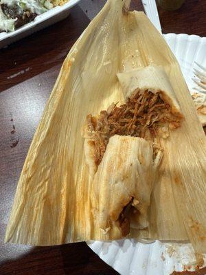 Pork tamale