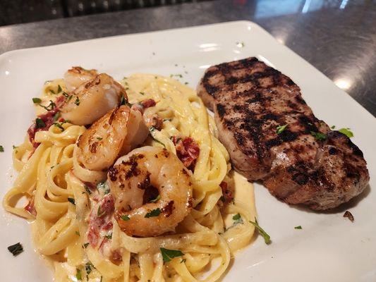 Land & sea dinner special