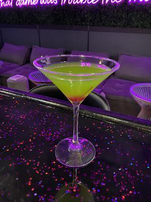 Japanese slipper, modified by Tiffini Bailey, lead bartender and co- founder at dame