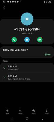 I showed her I did call the salon and she still said it wasn't her responsibility.