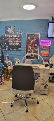 That's is my favorite time to seeing all the customers coming to latruce Nails