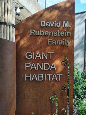David M. Rubenstein Family Giant Panda Habitat