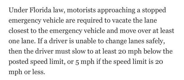 Move Over Law!!!! Please follow! I would like the ones I love who wear a badge to make it home safe!
