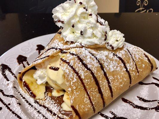 02.18.17 Banana Split Crepe