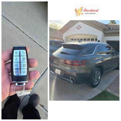 Firebird Lock and Key