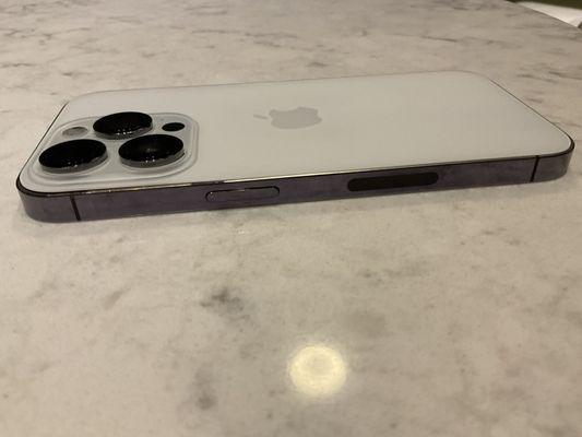 New AFTER MARKET rear replacement case includes additional piece for camera that does not fit any phone case.