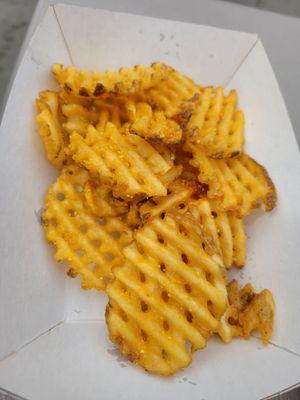 Side of waffle fries ($5)