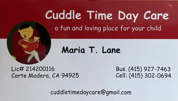 Cuddle Time Daycare