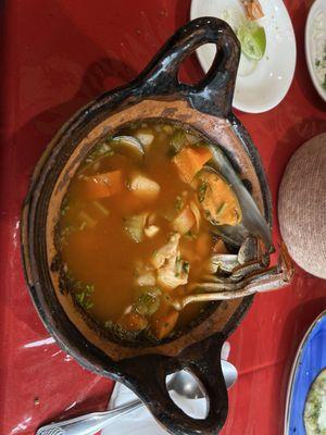 Sopa de Marisco Rojo