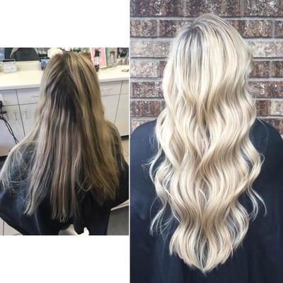An awesome transformation to a healthy blonde!