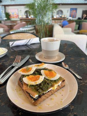 Smoked Salmon Tartine