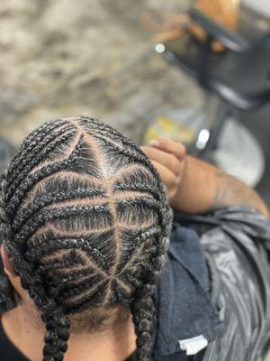 Man braids.... By ashley