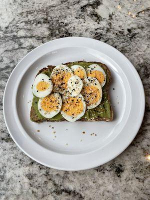 Avocado toast. Was told it was good.