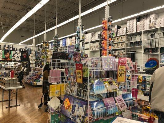 View from the checkout line