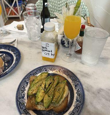 Avocado + Fired Egg Toast