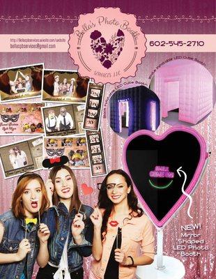 Heart Shape Mirror Booth.