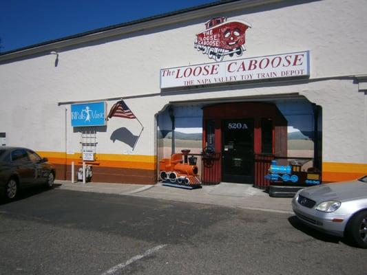 Parking on Soscol, Door on Soscol, Address on THird st.