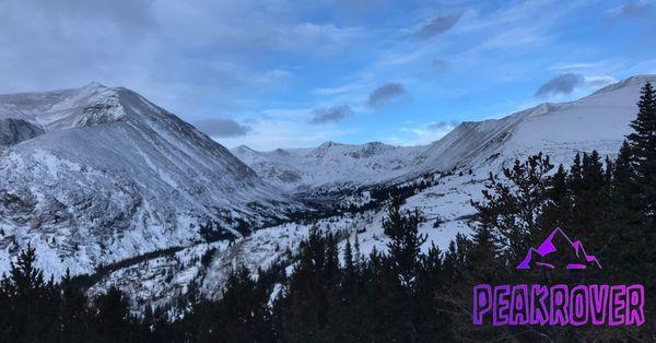 Climbing at Hoosier pass