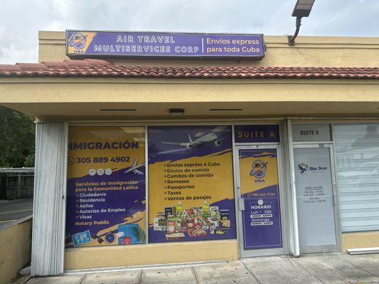 Osa air travel multiservice