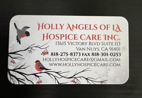 Holly Angels of LA Hospice Care