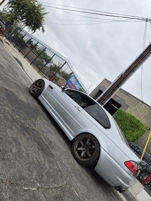 M3 smogged and ready to hit the road