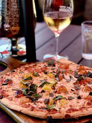 Amazing margarita pizza....