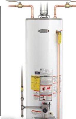 Install, repair all brands of water heaters