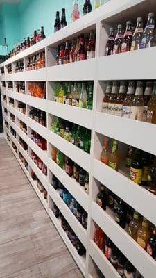 Imported Soda from all over the world!