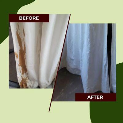 Onsite Drapery Cleaning
