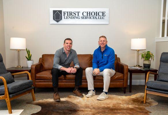 Michael Shadowens & Brannon Taylor at the Knoxville office