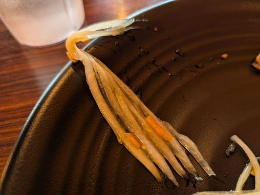 Hand shredder. Disappointed, but still flavorful.