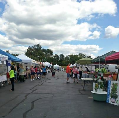 Small farmer's market every Wednesday 7-1.
