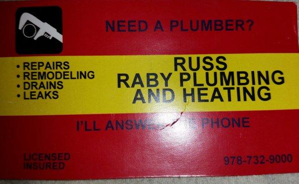Raby Plumbing And Heating
