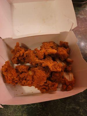 Last night chicken. 5:30 crew. The person that this food was for is 94, and he goes 2to3 times a week for chicken, went a bit too early.