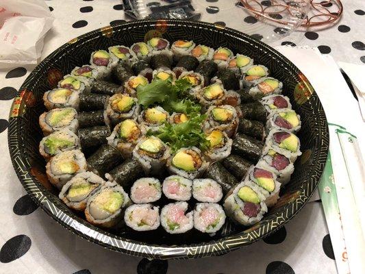 10 roll platter for $39.00
