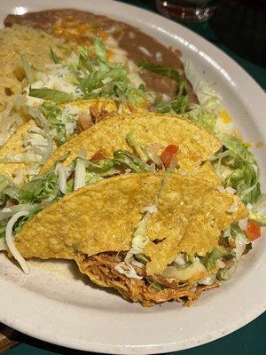 Soggy tacos had to eat with a fork