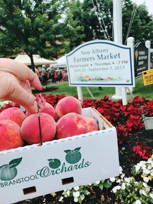 There are TONs of fresh vegetables, fruits, flowers, cookies and etc. Must visit!