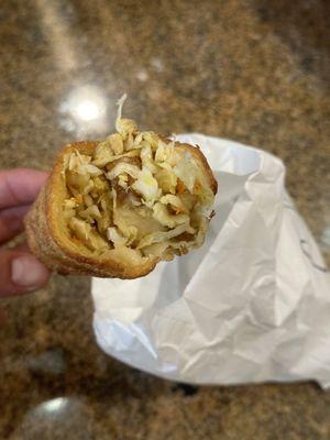 Eggroll ain't cooked