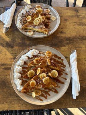 Banana Caramel French Toast