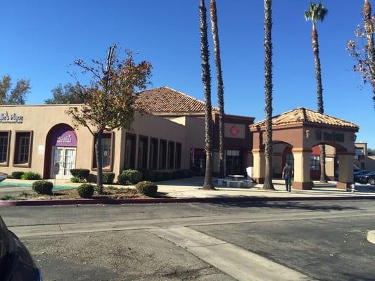 Front of the building taken from the parking lot