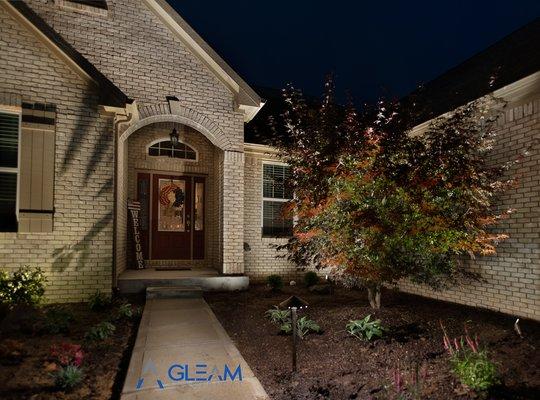 outdoor landscape and home lighting