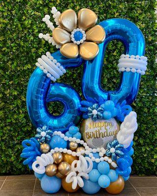 Large balloon bouquet